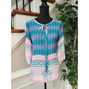 R.Rrouge Round Neck Sleeveless Casual Top Shirt